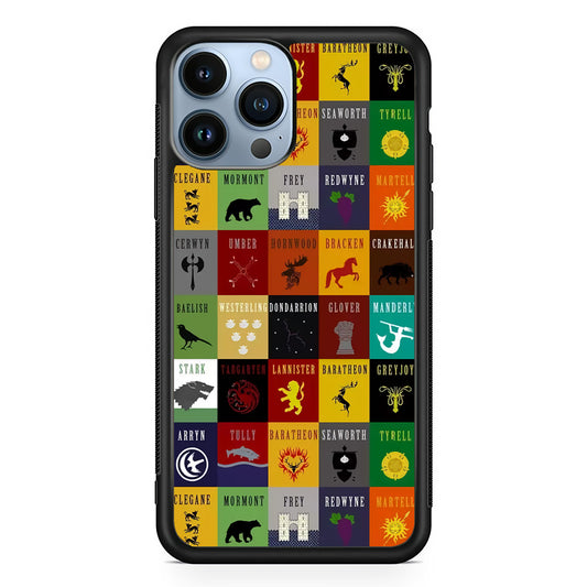 Game Of Thrones Collage iPhone 13 Pro Case