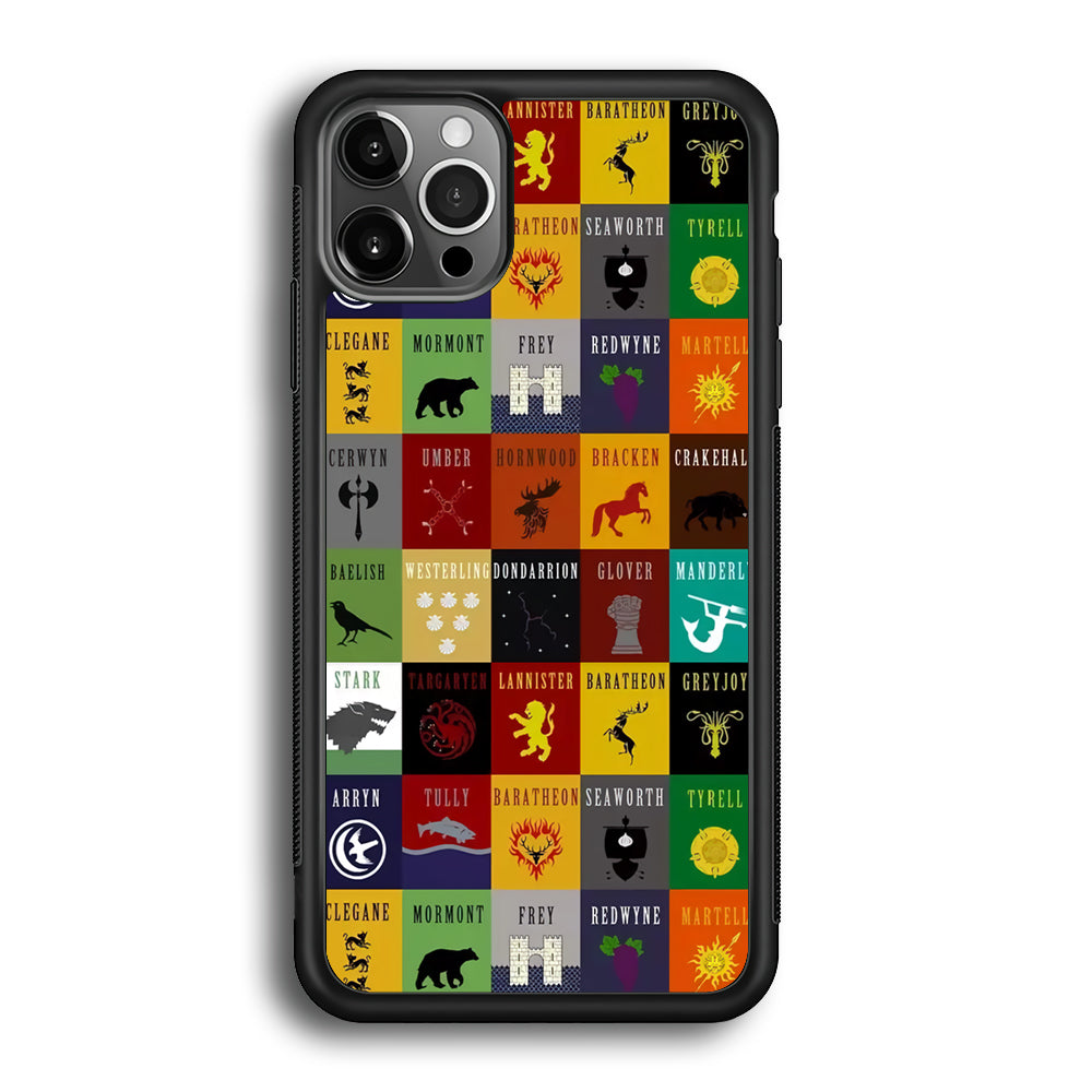 Game Of Thrones Collage iPhone 12 Pro Max Case