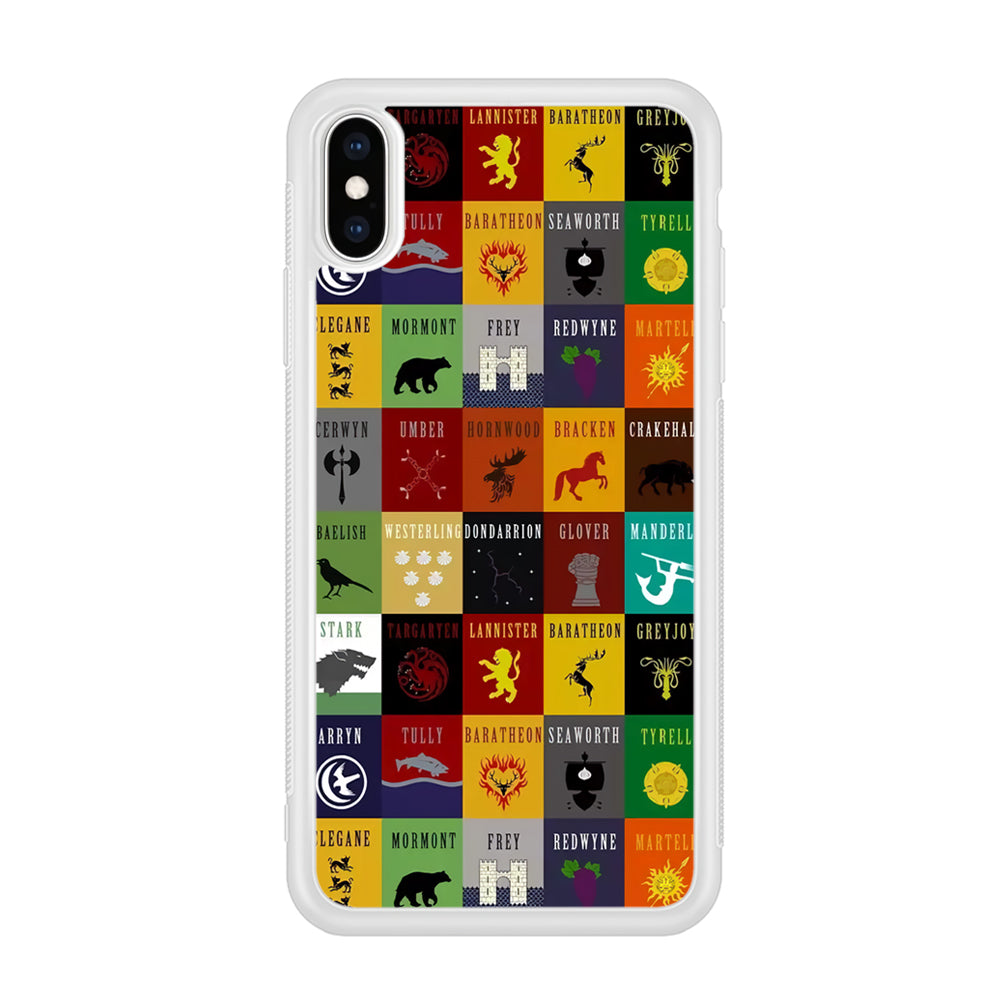 Game Of Thrones Collage iPhone X Case