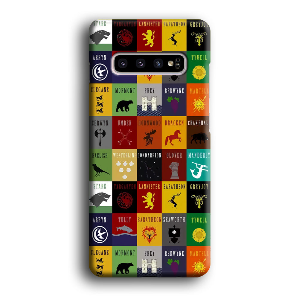 Game Of Thrones Collage Samsung Galaxy S10 Case