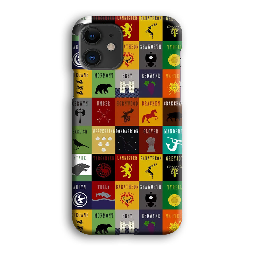 Game Of Thrones Collage iPhone 12 Case