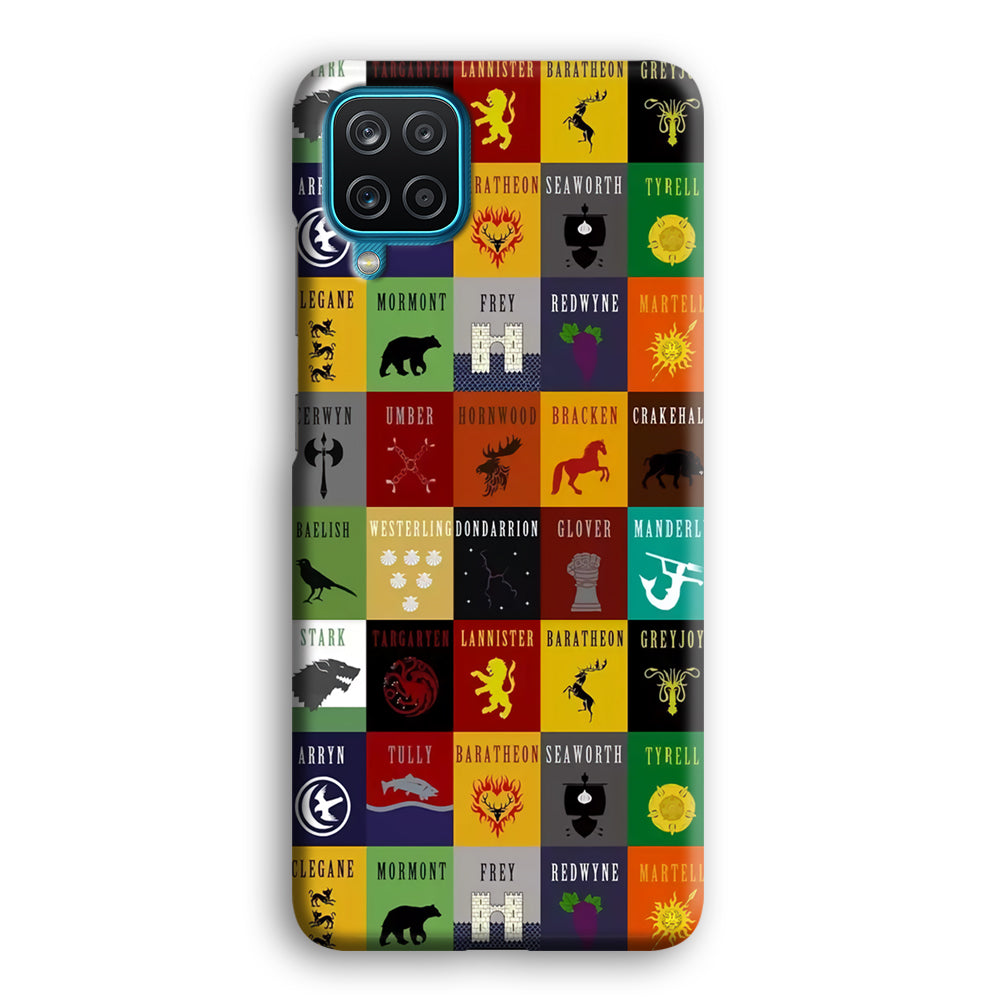 Game Of Thrones Collage Samsung Galaxy A12 Case