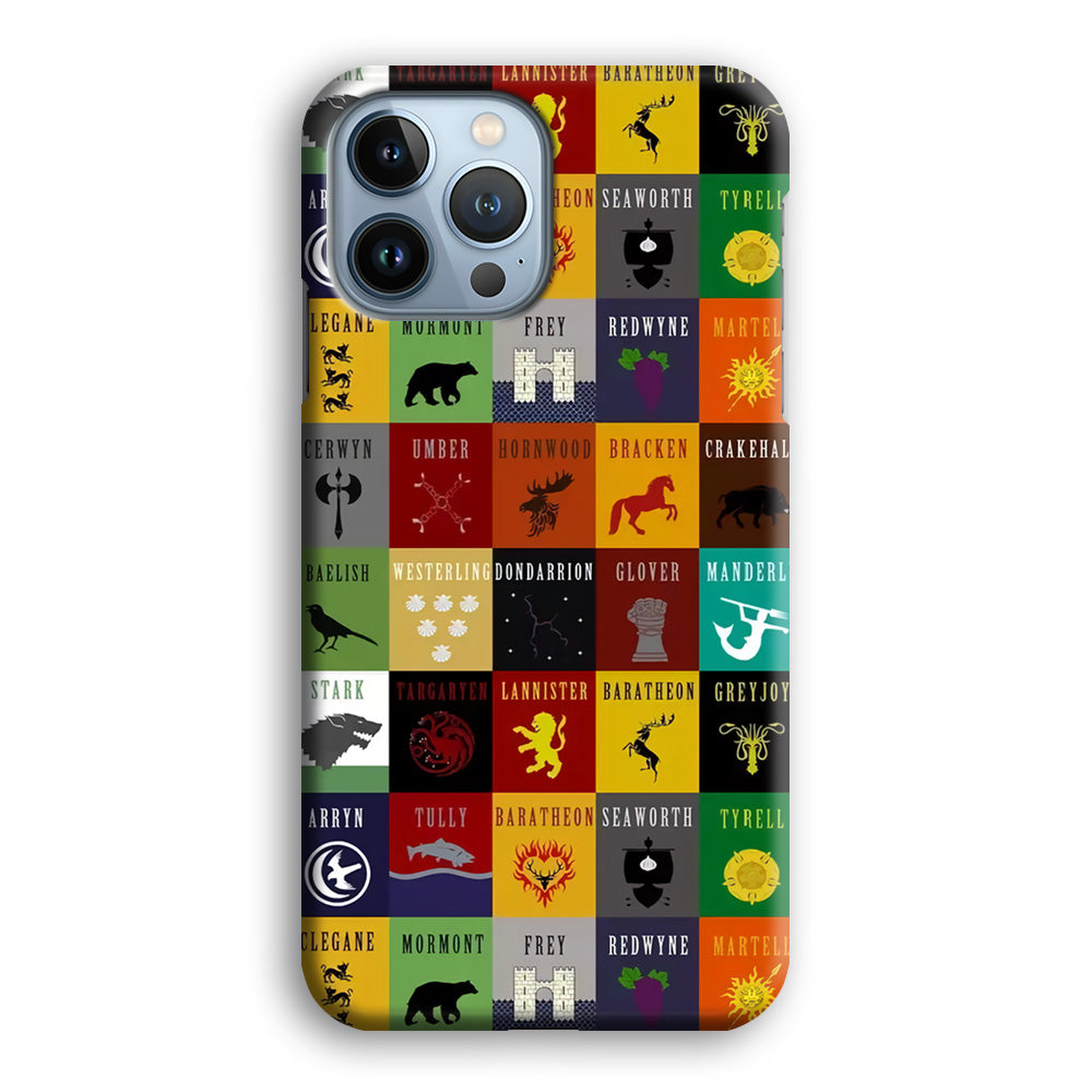 Game Of Thrones Collage iPhone 13 Pro Max Case