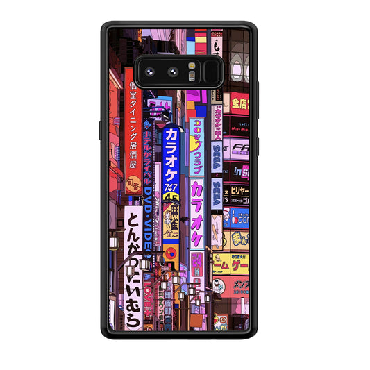 Gamers District Night Vibes Samsung Galaxy Note 8 Case