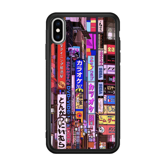 Gamers District Night Vibes iPhone X Case