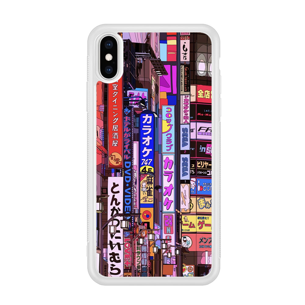 Gamers District Night Vibes iPhone X Case