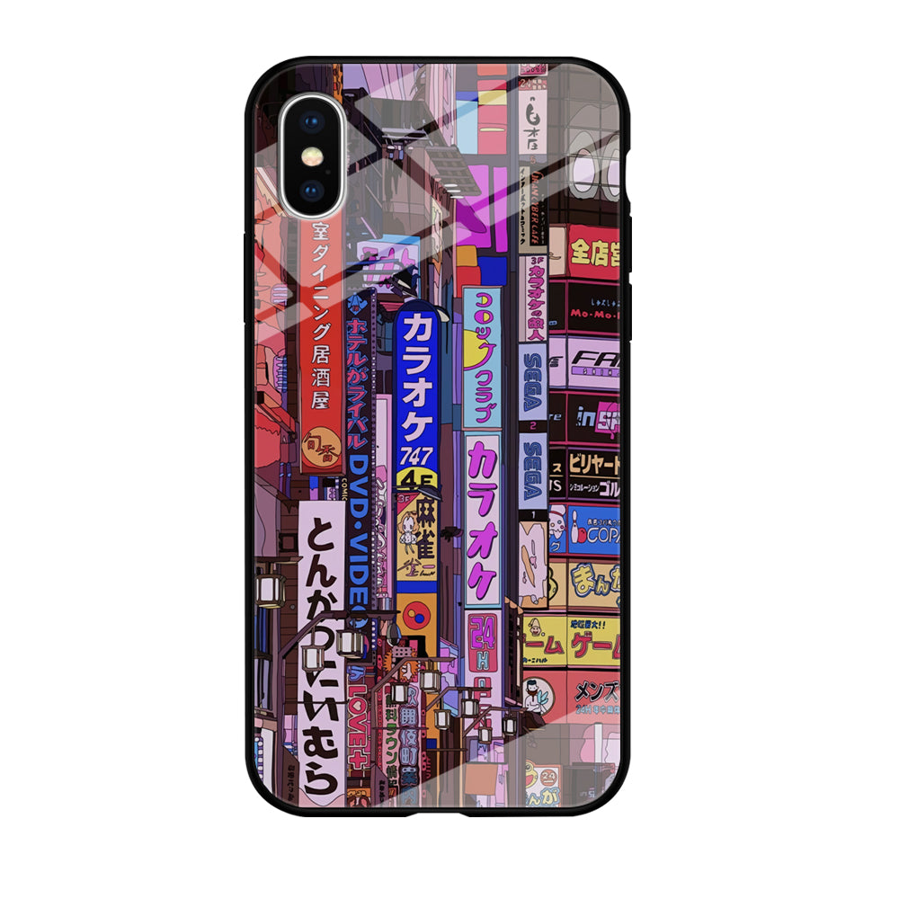 Gamers District Night Vibes iPhone X Case