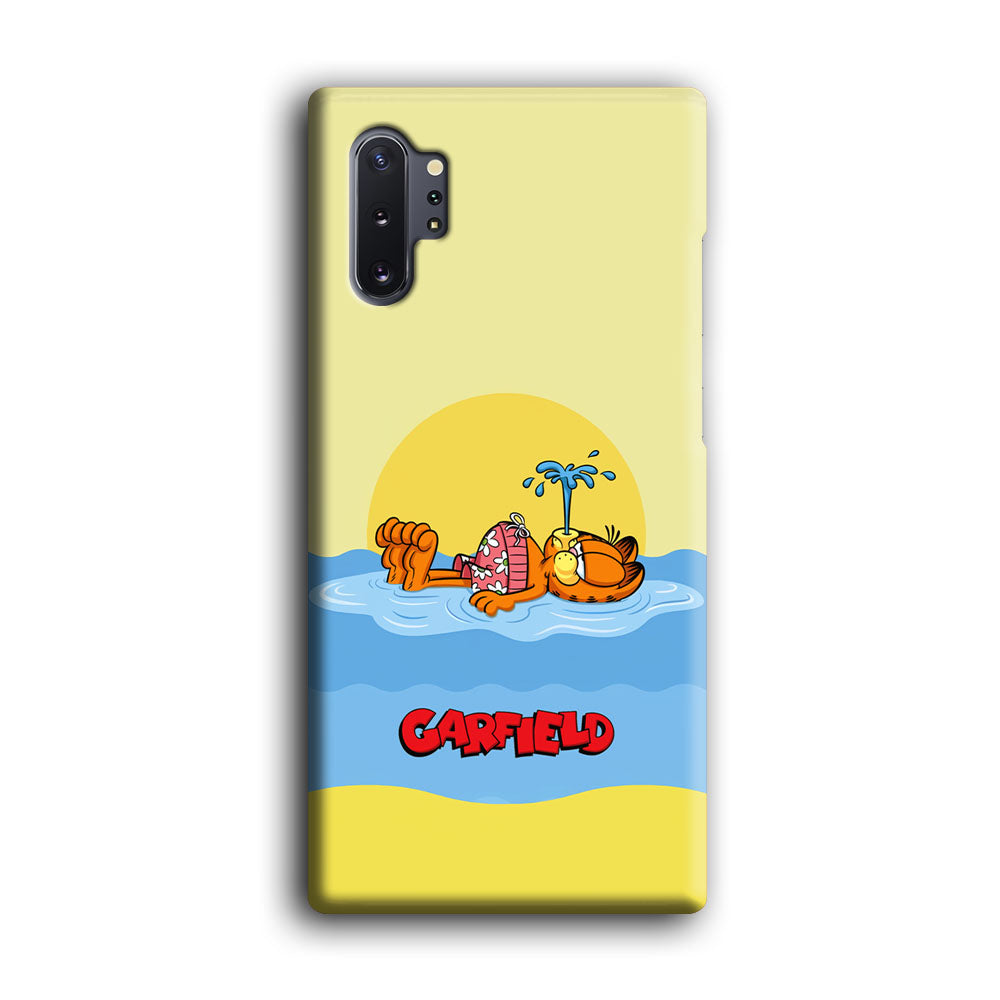 Garfield Bask on The Water Samsung Galaxy Note 10 Plus Case