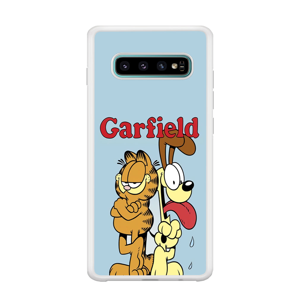 Garfield and Odie Character Samsung Galaxy S10 Case