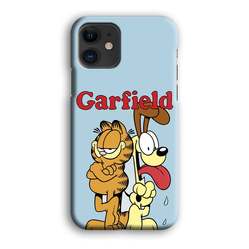 Garfield and Odie Character iPhone 12 Case