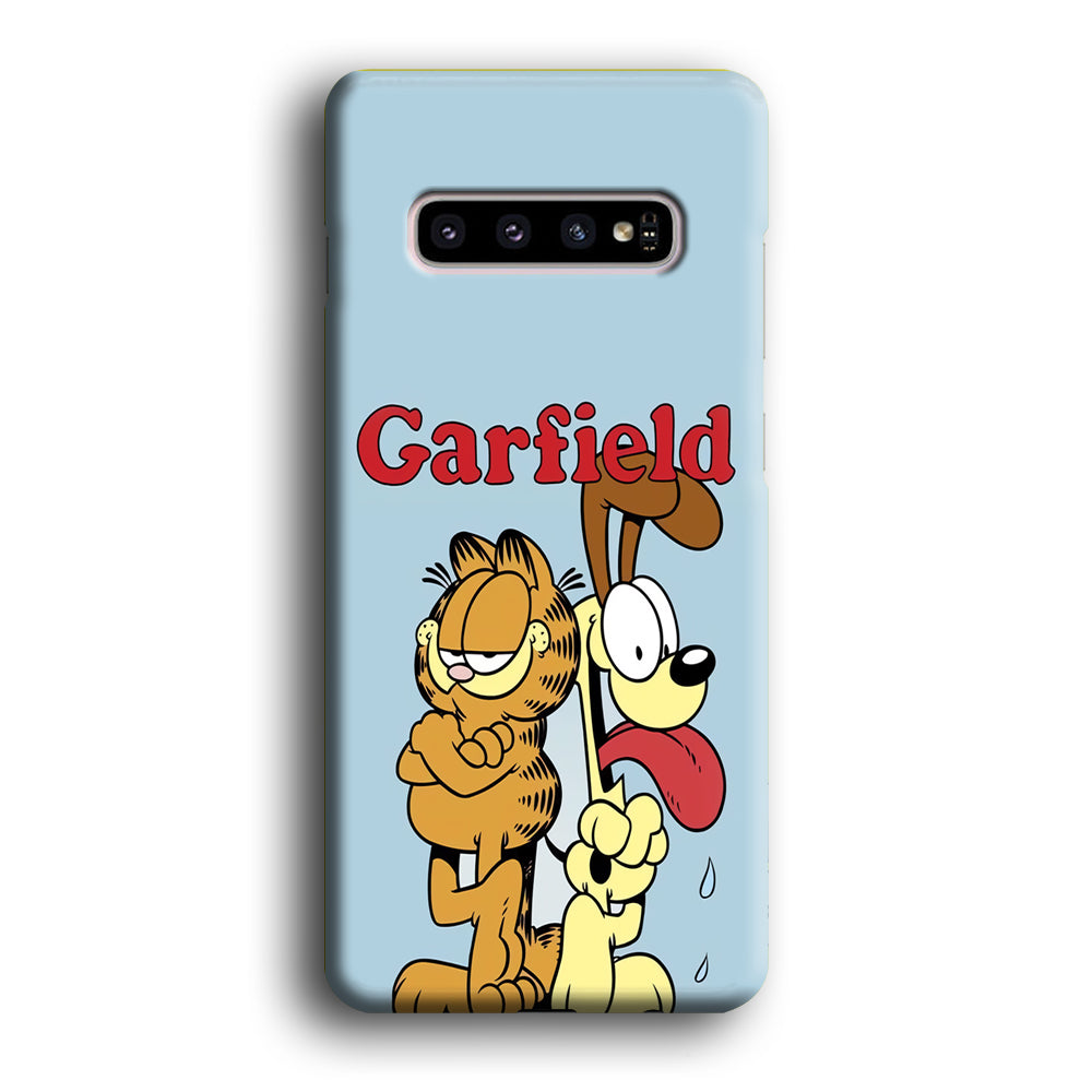 Garfield and Odie Character Samsung Galaxy S10 Case