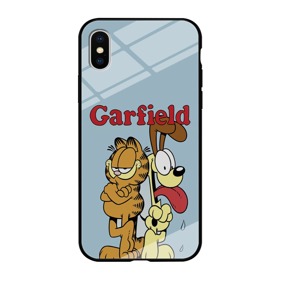 Garfield and Odie Character iPhone XS MAX Case