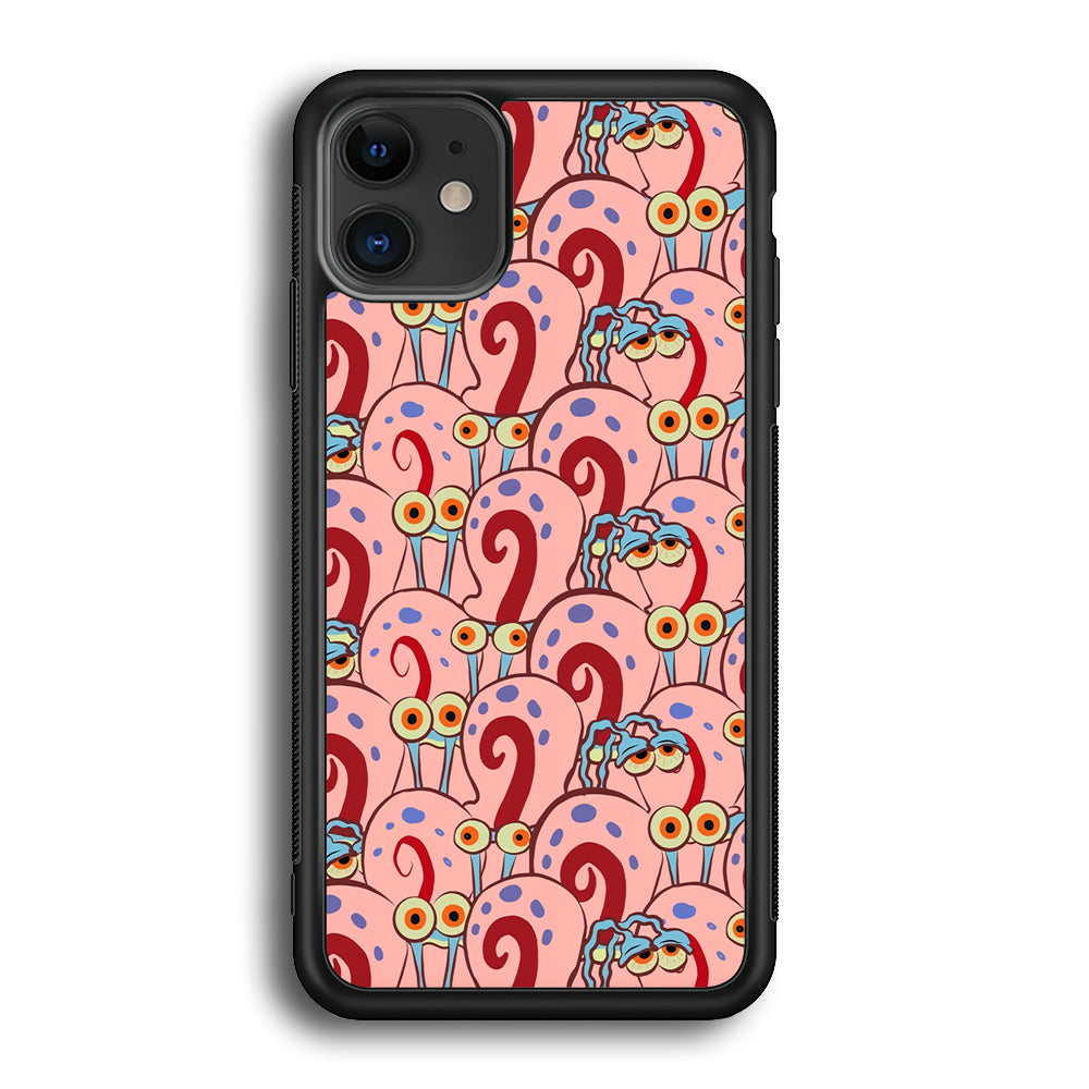 Gary Squarepants after Leave Home iPhone 12 Case