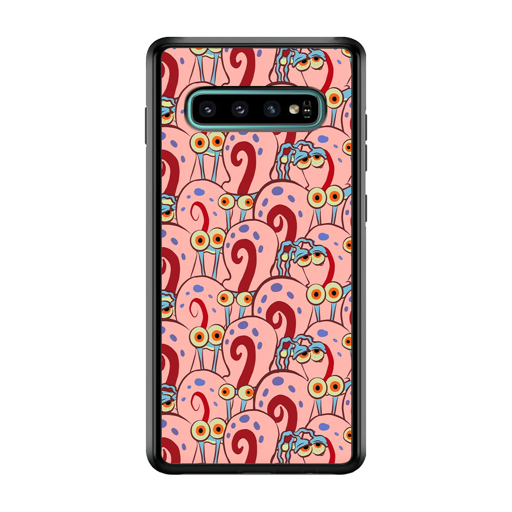 Gary Squarepants after Leave Home Samsung Galaxy S10 Plus Case