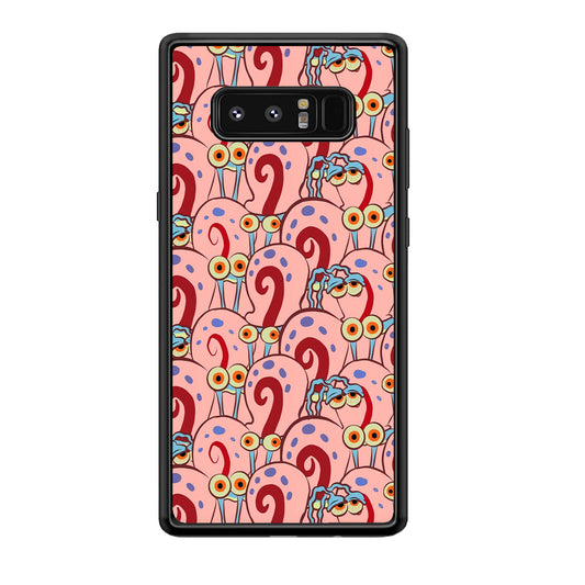 Gary Squarepants after Leave Home Samsung Galaxy Note 8 Case
