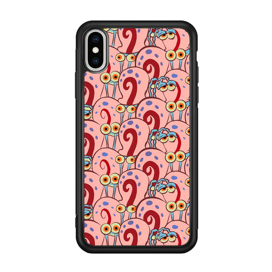 Gary Squarepants after Leave Home iPhone XS Case