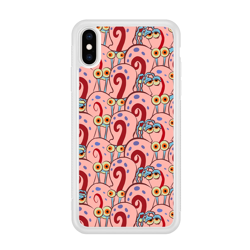 Gary Squarepants after Leave Home iPhone X Case