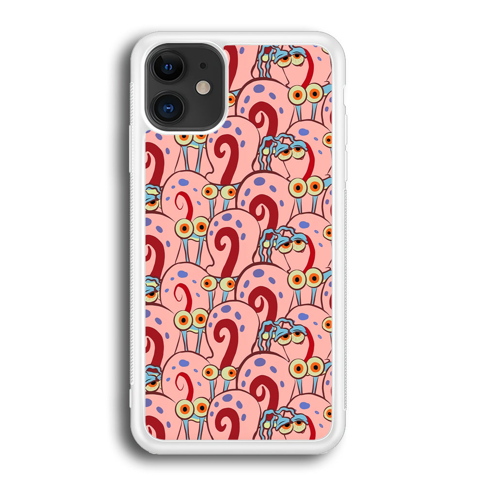 Gary Squarepants after Leave Home iPhone 12 Case