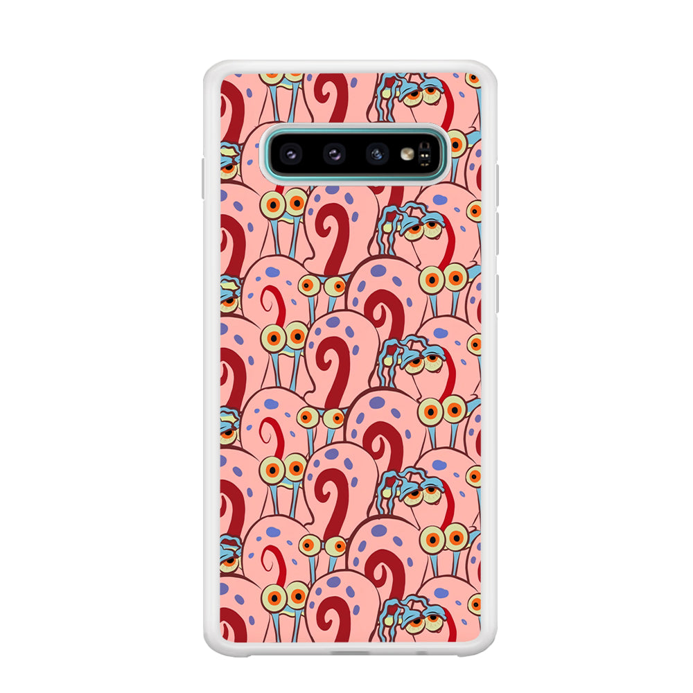 Gary Squarepants after Leave Home Samsung Galaxy S10 Case