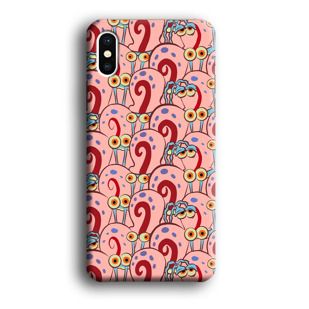 Gary Squarepants after Leave Home iPhone X Case