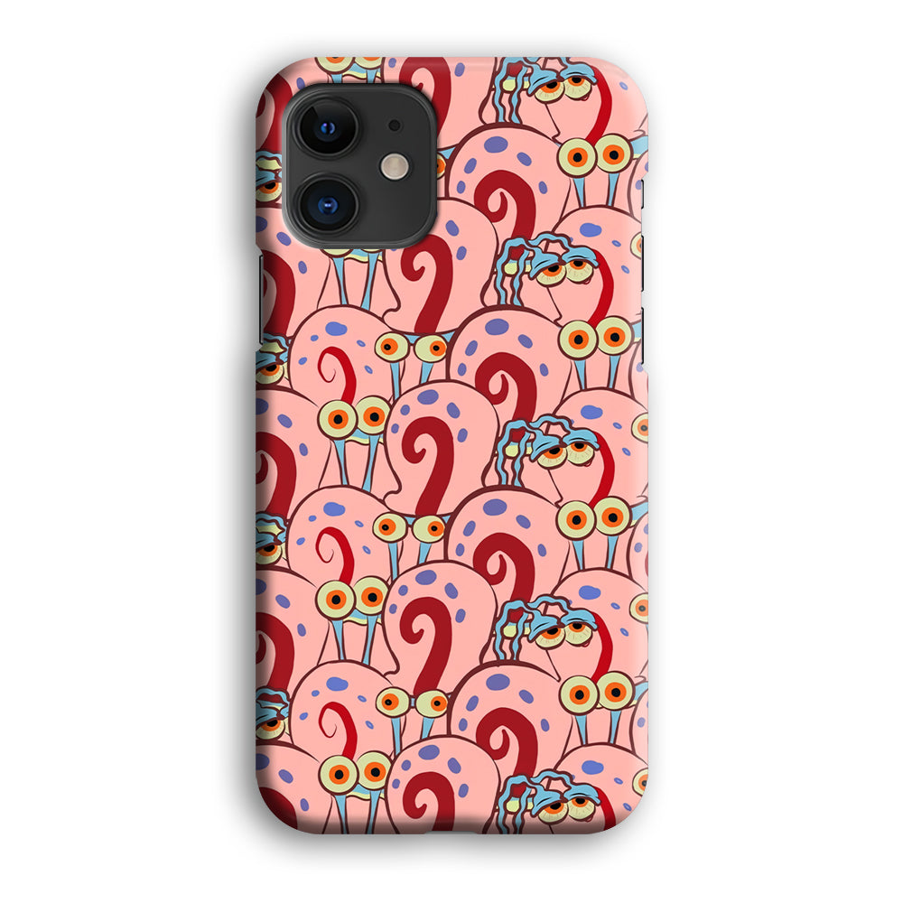 Gary Squarepants after Leave Home iPhone 12 Case