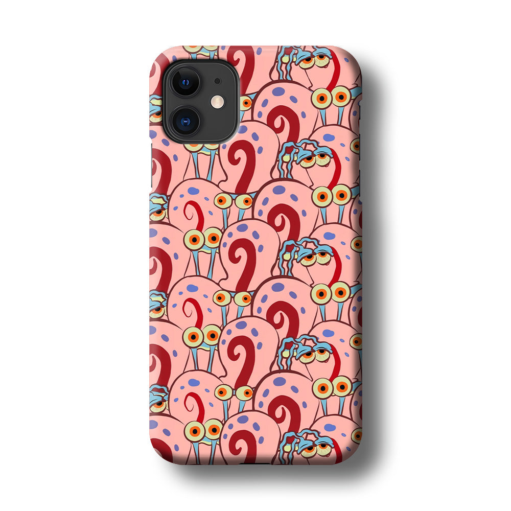 Gary Squarepants after Leave Home iPhone 11 Case