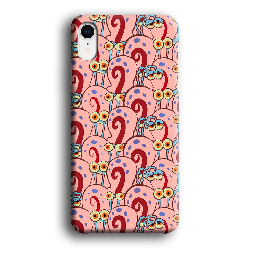 Gary Squarepants after Leave Home iPhone XR Case