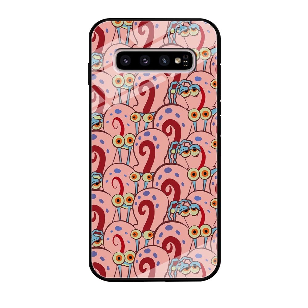 Gary Squarepants after Leave Home Samsung Galaxy S10 Case