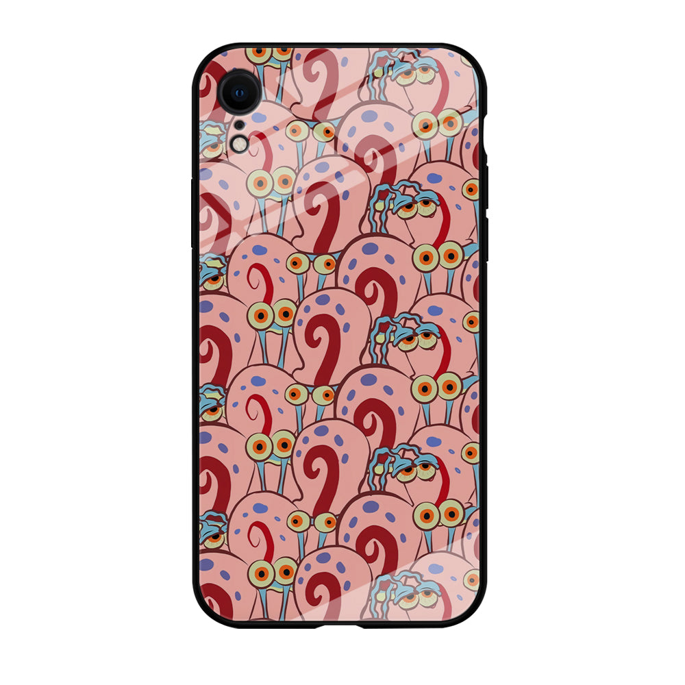 Gary Squarepants after Leave Home iPhone XR Case
