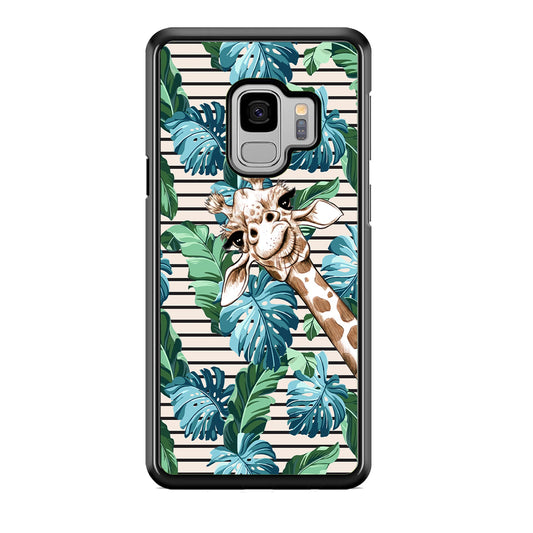 Giraffe Accost Samsung Galaxy S9 Case