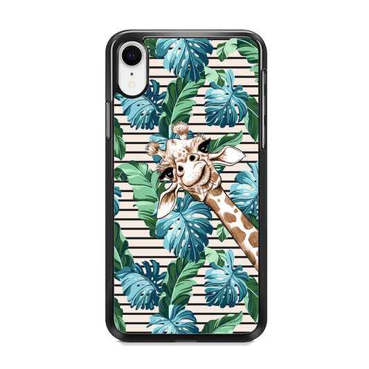 Giraffe Accost iPhone XR Case