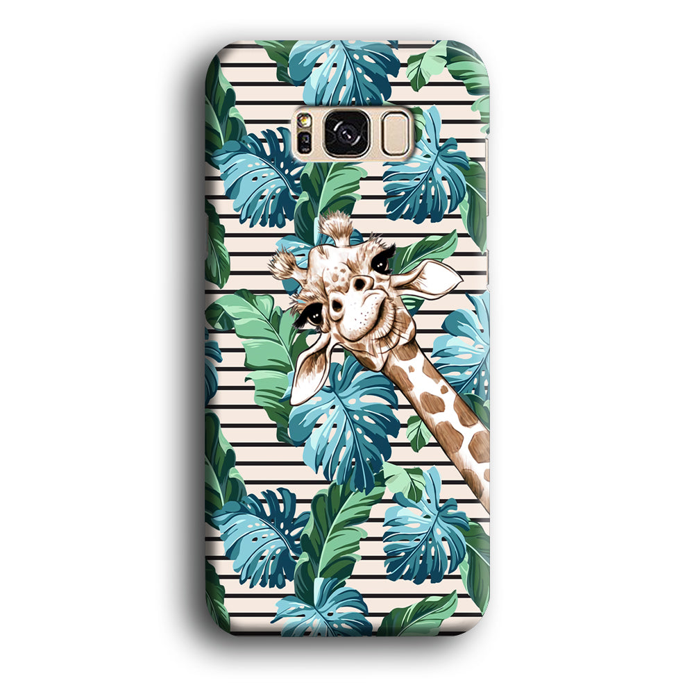 Giraffe Accost Samsung Galaxy S8 Case