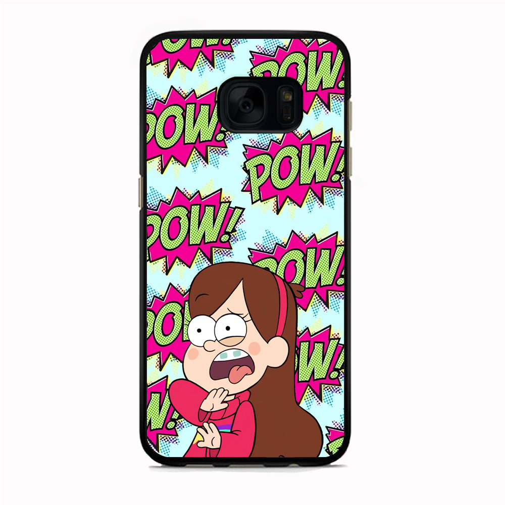 Girl and Shock Pow Samsung Galaxy S7 Edge Case