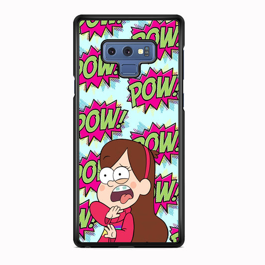 Girl and Shock Pow Samsung Galaxy Note 9 Case