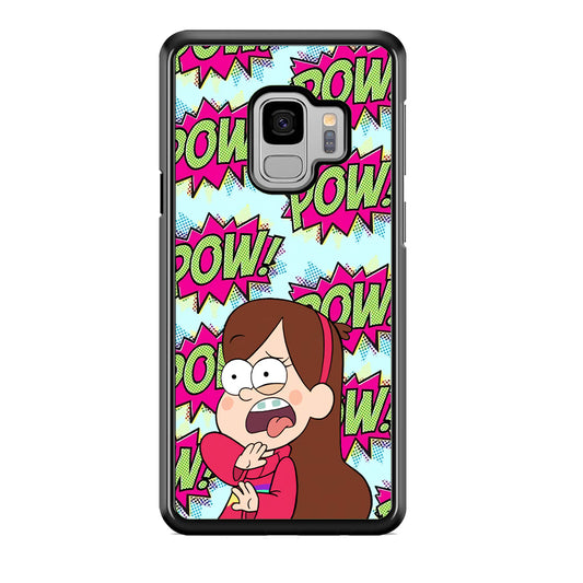 Girl and Shock Pow Samsung Galaxy S9 Case