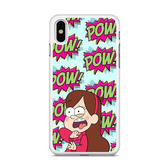 Girl and Shock Pow iPhone XS MAX Case