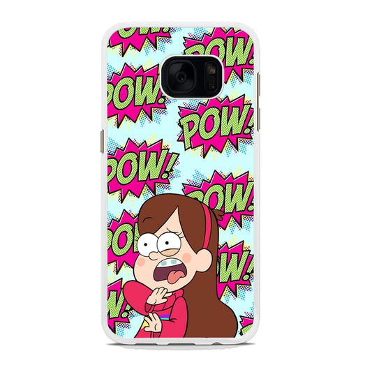 Girl and Shock Pow Samsung Galaxy S7 Edge Case
