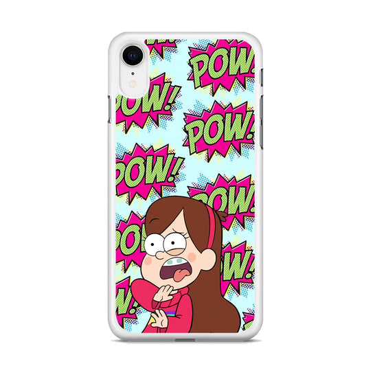 Girl and Shock Pow iPhone XR Case