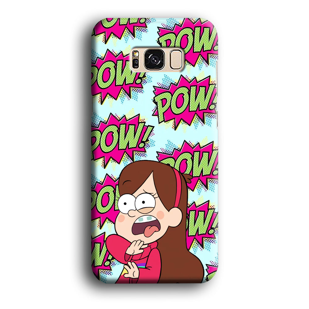 Girl and Shock Pow Samsung Galaxy S8 Case