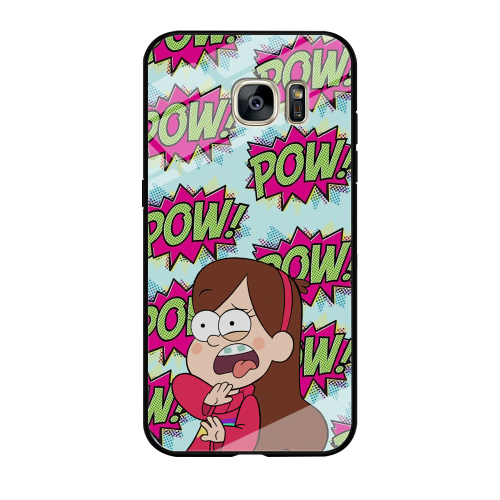 Girl and Shock Pow Samsung Galaxy S7 Edge Case