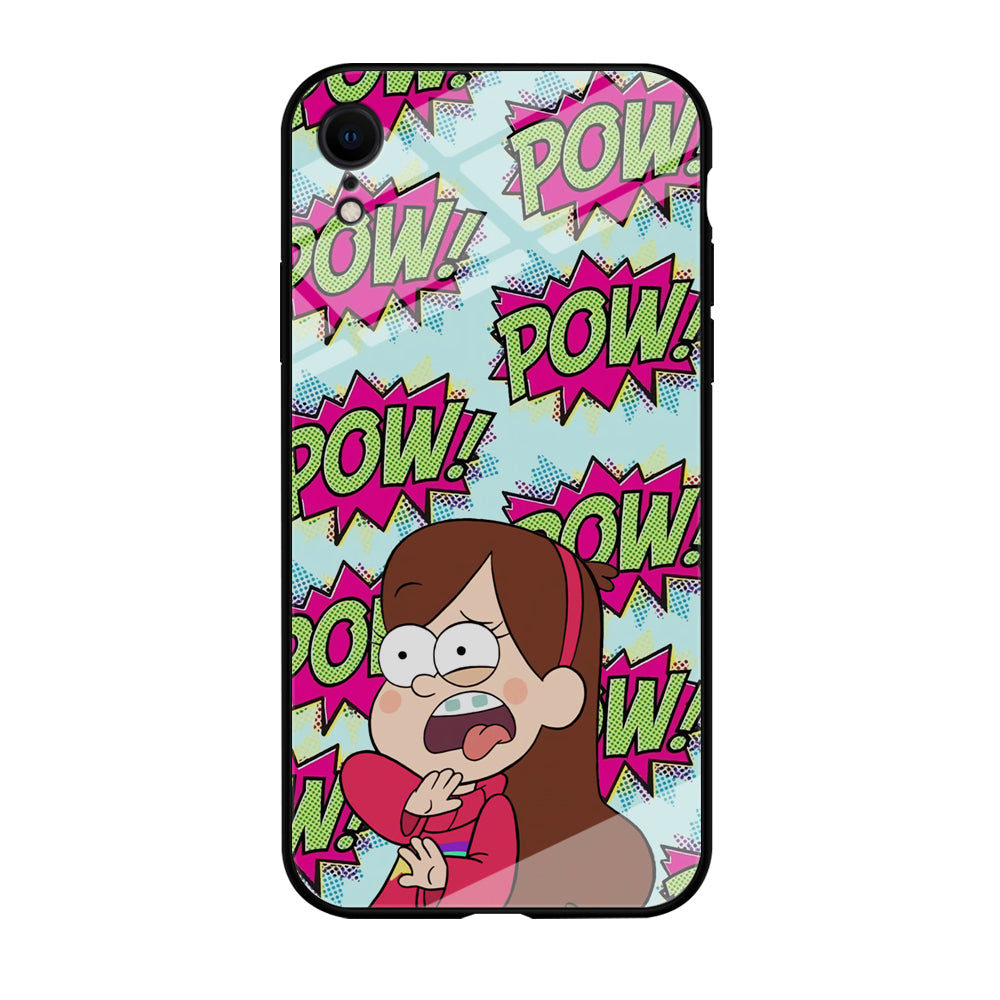 Girl and Shock Pow iPhone XR Case