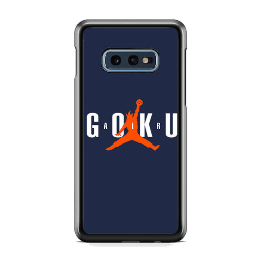 Goku Air Jordan Slumdunk Samsung Galaxy S10E Case - carneyforia