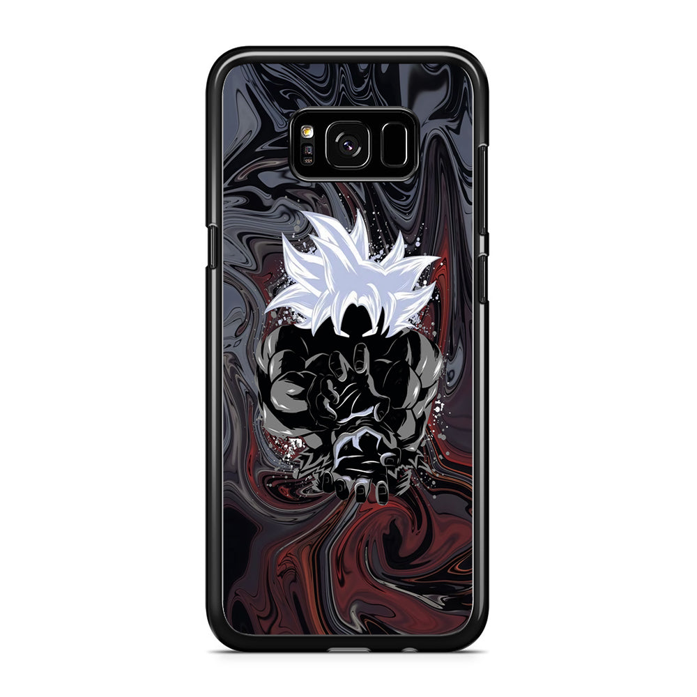 Goku Kame Shadow Samsung Galaxy S8 Plus Case Rubber Black (2D Case)