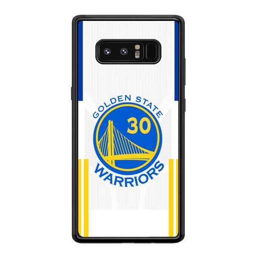 Golden State Warriors Jersey of 30 Samsung Galaxy Note 8 Case