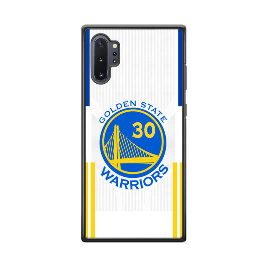 Golden State Warriors Jersey of 30 Samsung Galaxy Note 10 Plus Case