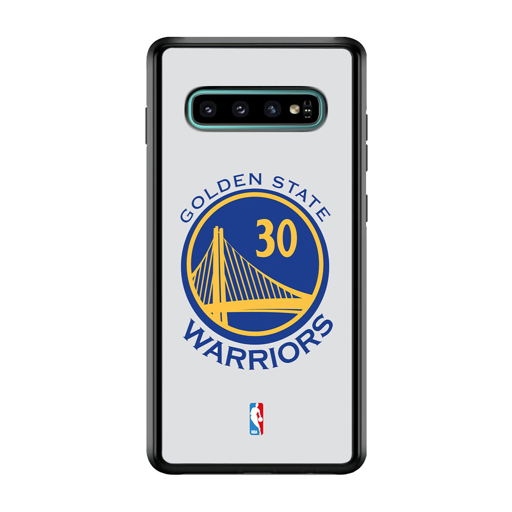 Golden State Warriors Lucky 30 Samsung Galaxy S10 Case