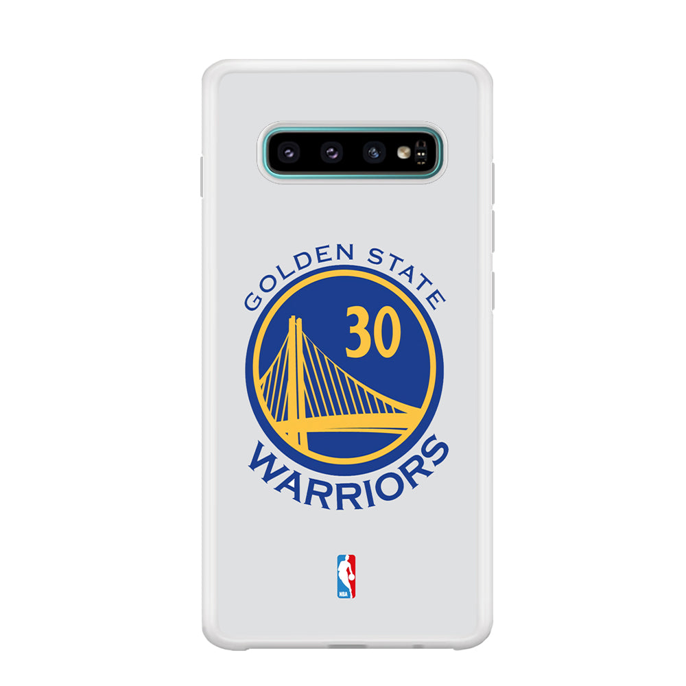 Golden State Warriors Lucky 30 Samsung Galaxy S10 Case