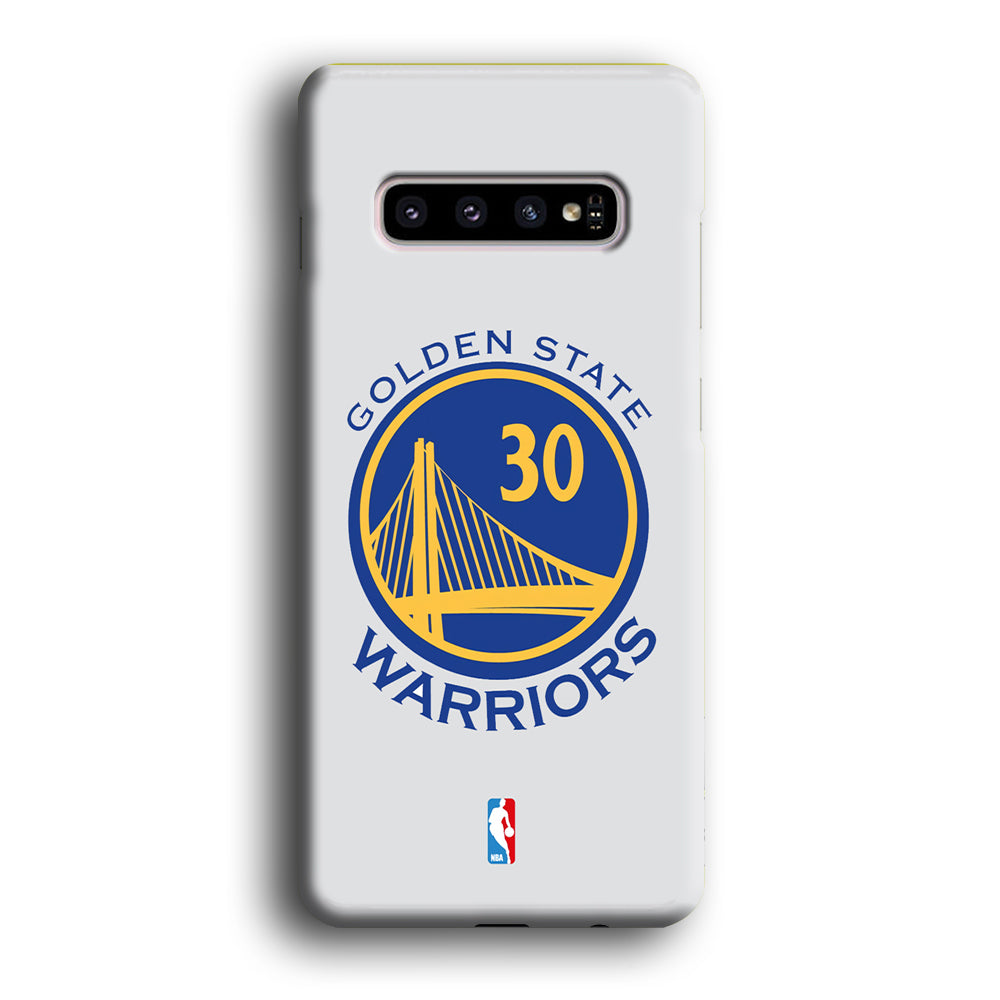 Golden State Warriors Lucky 30 Samsung Galaxy S10 Case