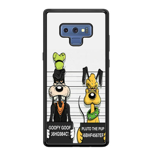 Goofy and Pluto Get Caught Samsung Galaxy Note 9 Case