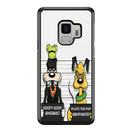 Goofy and Pluto Get Caught Samsung Galaxy S9 Case